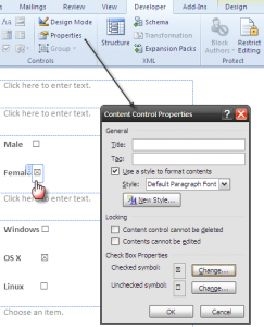 Make A Fillable Form In Word 2010 & Collect Data The Easy Way image word forms05 Make A Fillable Form In Word 2010 & Collect Data The Easy Way