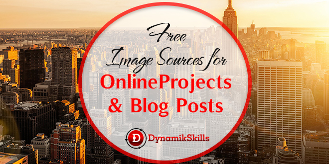 Free Image Sources for Projects and Blog Posts
